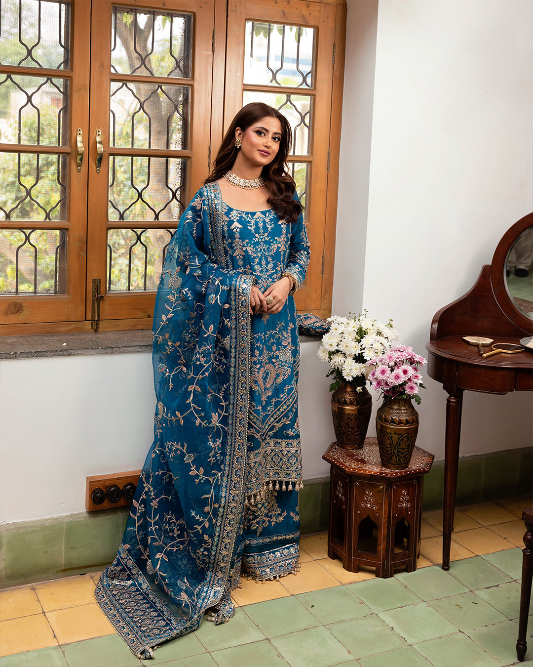Faiza Saqlain | Nira Festive | Ariya -  Faiza Saqlain Bridal - Original Designer Dress - House of Maryam