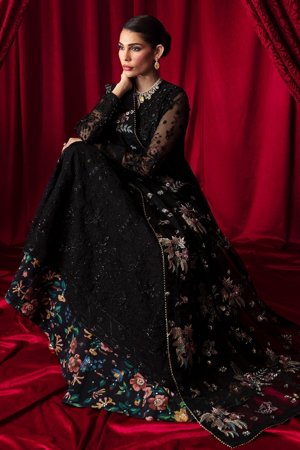 Nureh | Elanora Formal 24 | NEL-53-Onora by Designer Nureh - House of Maryam - Pakistani Designer Ethnic Wear in {{ shop.shopifyCountryName }}