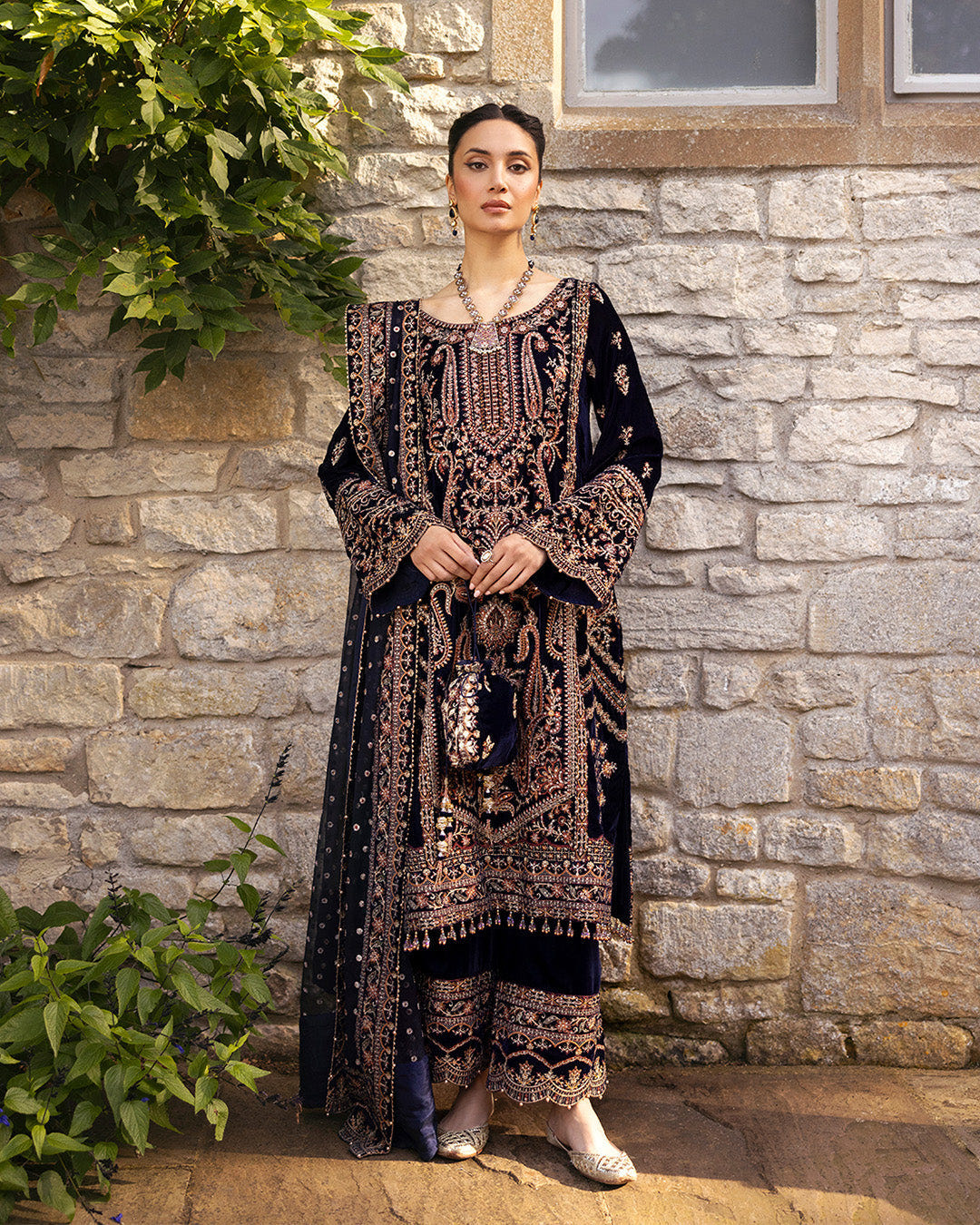 Faiza Saqlain | Adeen Formals | Divone -  Faiza Saqlain Ladies Clothes - Original Designer Dress - House of Maryam