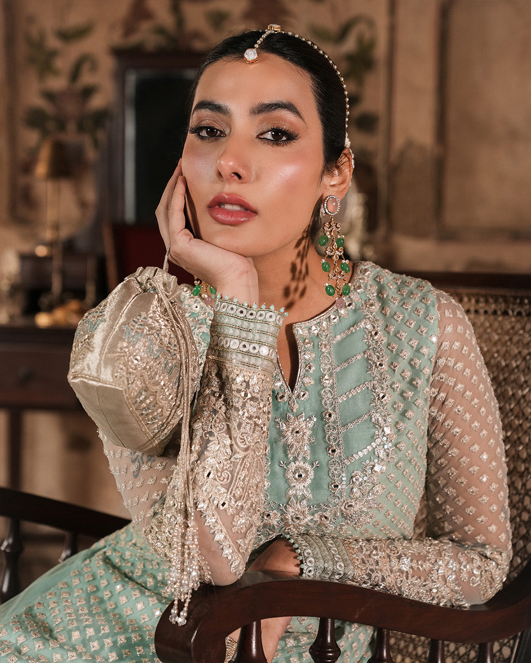 Faiza Saqlain | Zimmal Formals | Valari -  Faiza Saqlain Ladies Clothes - Original Designer Dress - House of Maryam