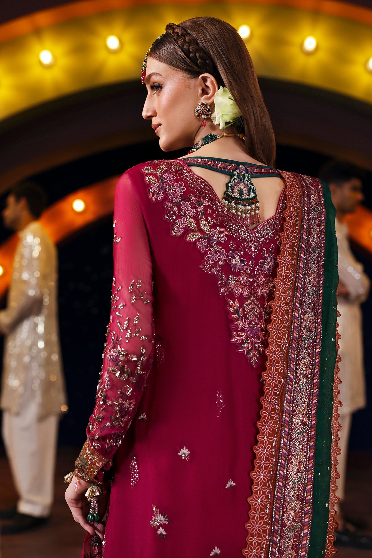 Nureh | Jhoomro 25' | NL-82 Syera -  Nureh jhoomro 25 - Original Designer Dress - House of Maryam
