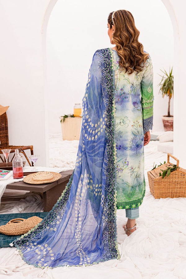 Nureh | Gardenia Lawn 24 | NSG-147 by Designer Nureh - House of Maryam - Pakistani Designer Ethnic Wear in {{ shop.shopifyCountryName }}