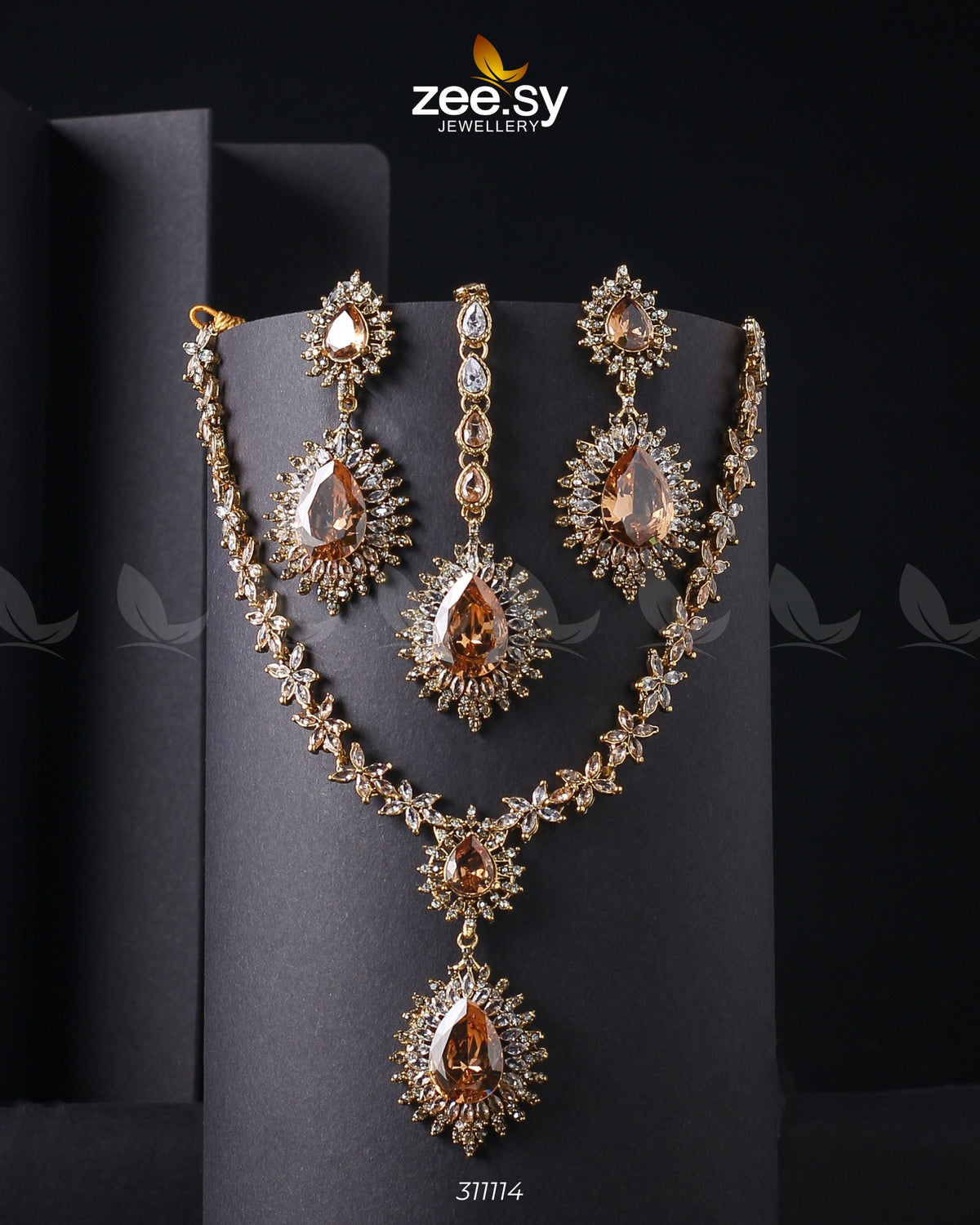 Zilla Necklace -  Zeesy Necklace Sets - Original Designer Dress - House of Maryam