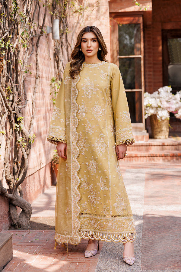 Farasha | Dastoor Embroidered Lawn SS24 | TUSCANY DREAM -  Farasha Luxury - Original Designer Dress - House of Maryam