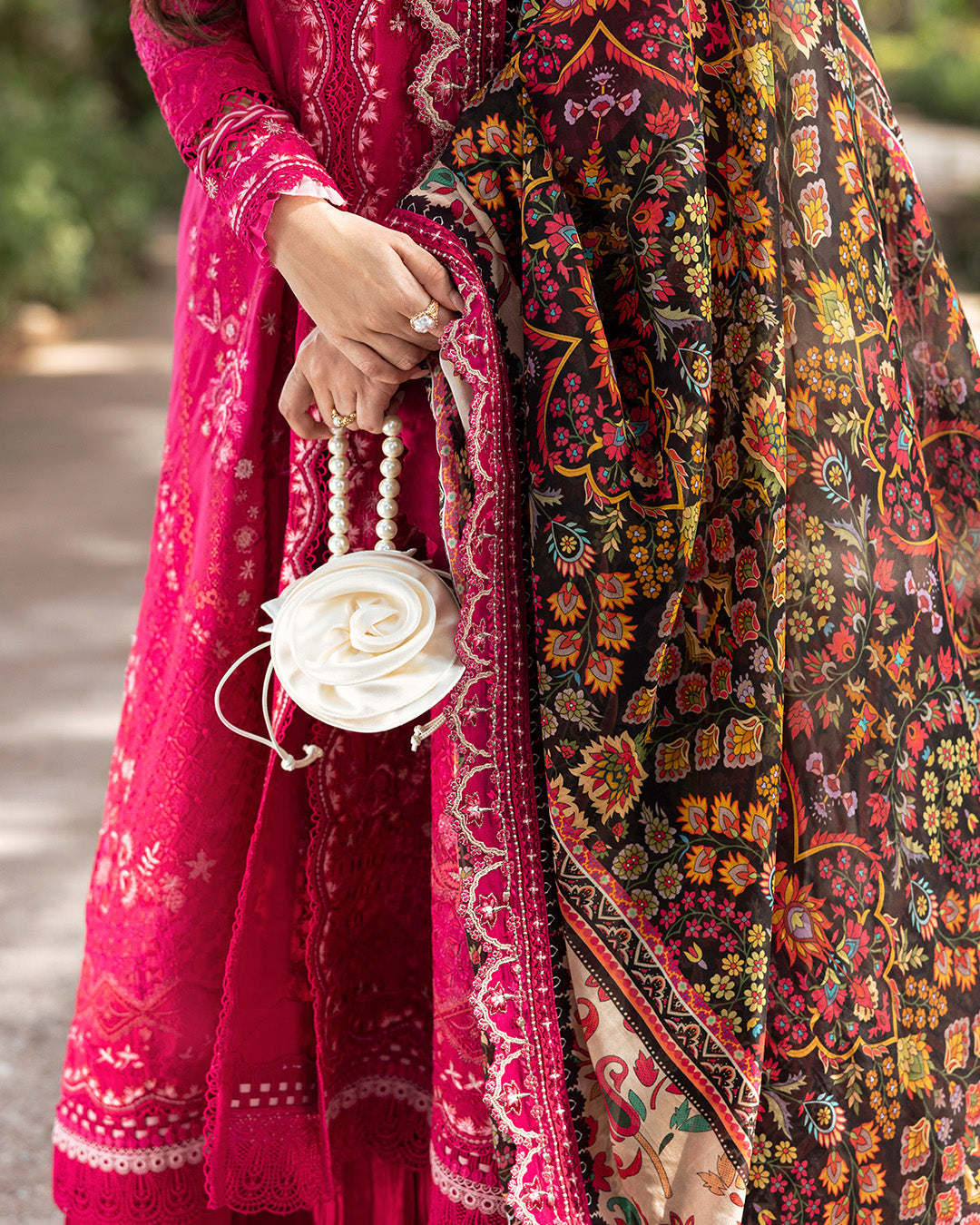 Faiza Saqlain | Zinnia Lawn 25 | Varda -  Faiza Saqlain Ladies Clothes - Original Designer Dress - House of Maryam