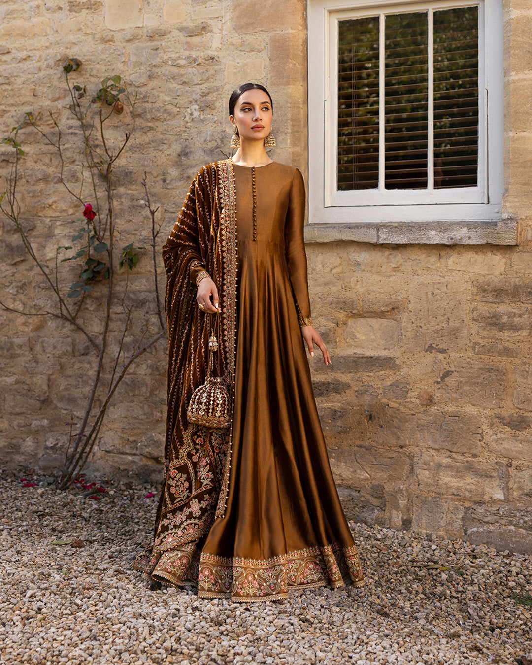 Faiza Saqlain | Adeen Formals | Emera -  Faiza Saqlain Ladies Clothes - Original Designer Dress - House of Maryam