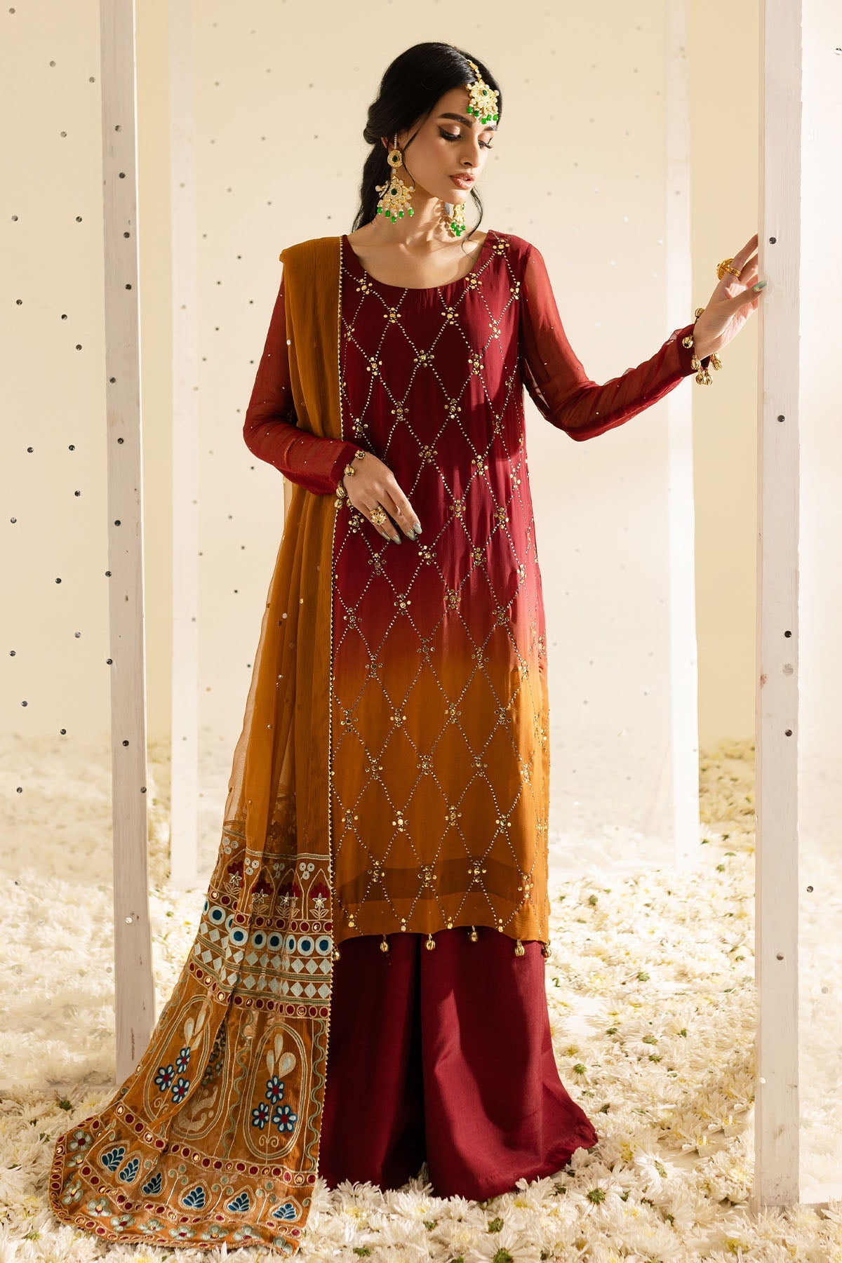 Nureh | Mukeshkari Formals | MK-09 -  Nureh Ladies Clothes - Original Designer Dress - House of Maryam