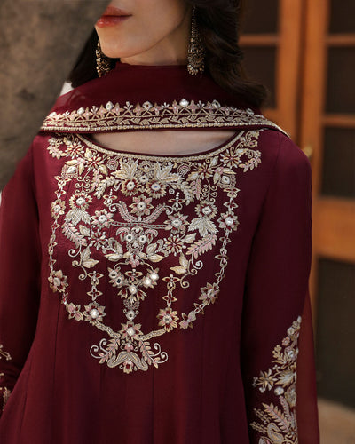 Faiza Saqlain | Mehermah Luxe Formals | Norine -  Faiza Saqlain Formal - Original Designer Dress - House of Maryam