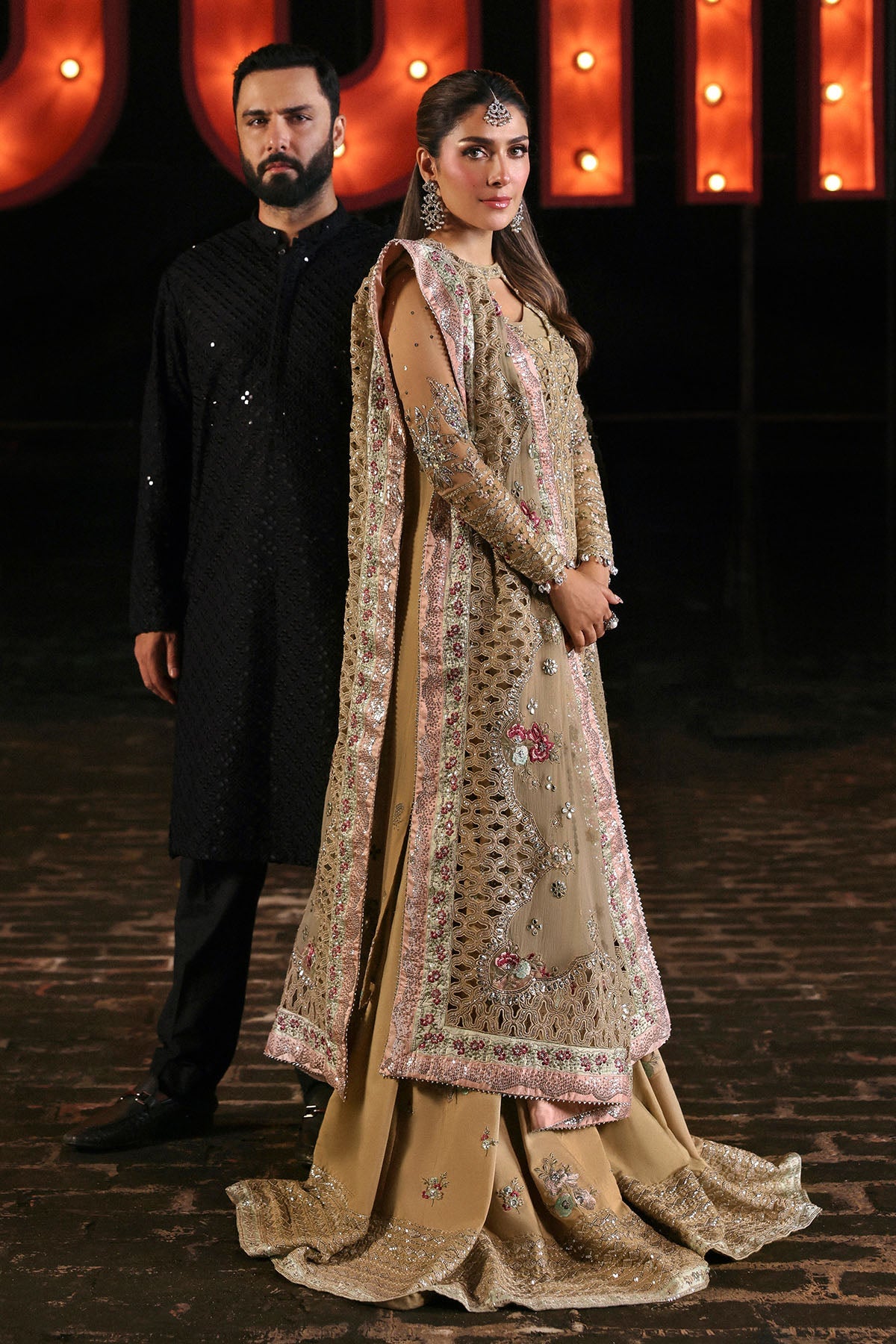 Nureh | Jhoomro 25' | NL-85 Raina -  Nureh jhoomro 25 - Original Designer Dress - House of Maryam