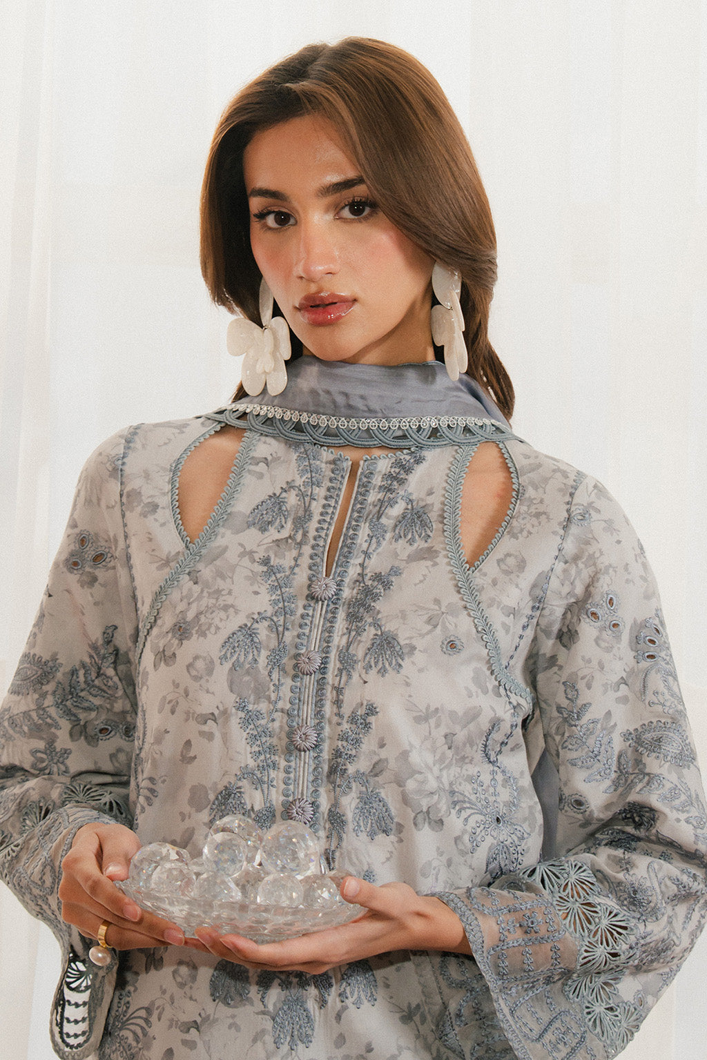 Ayzel | Armelia Printed Lawn 25 | Selviana -  Ayzel Ladies Clothes - Original Designer Dress - House of Maryam