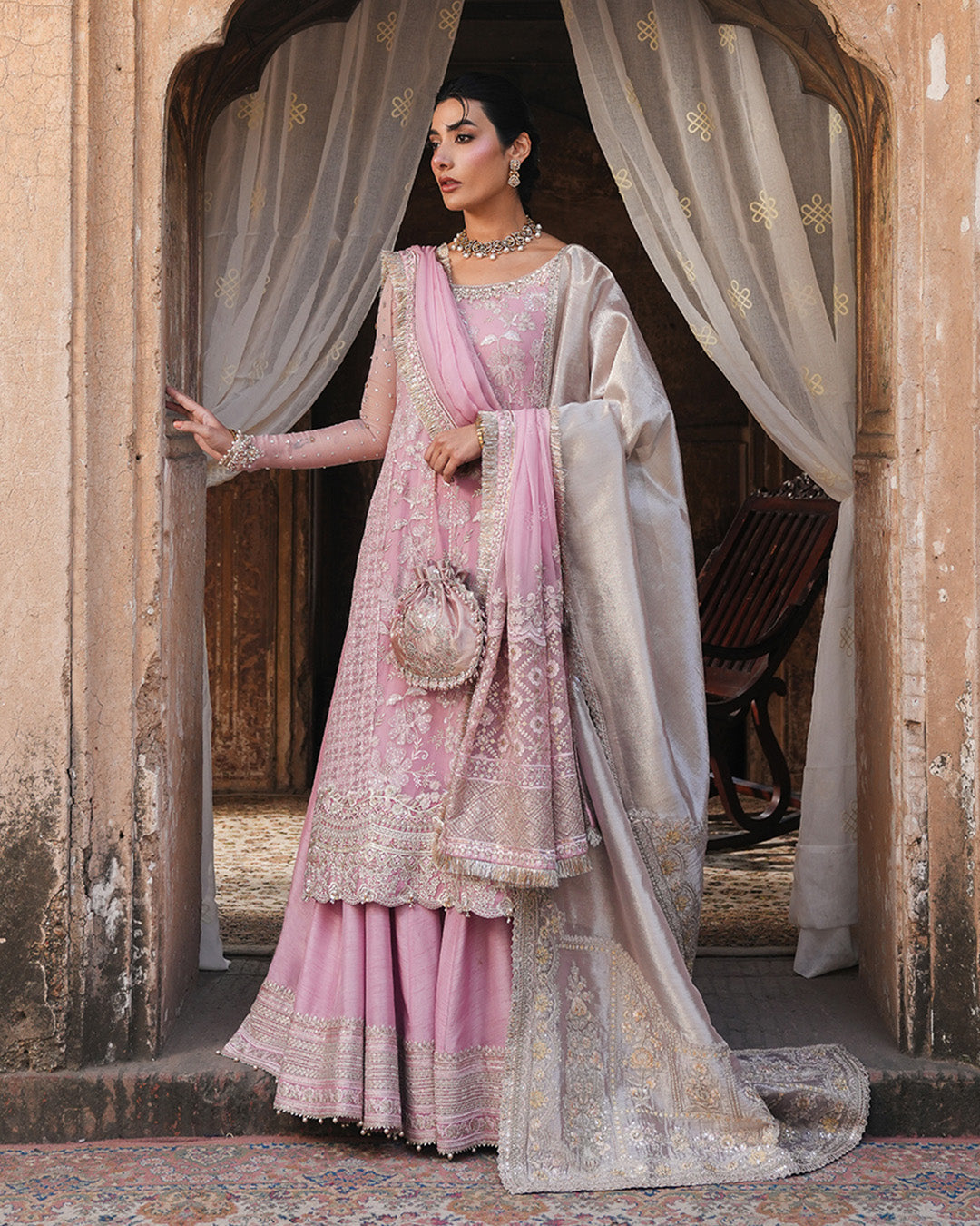 Faiza Saqlain | Zimmal Formals | Vemita -  Faiza Saqlain Ladies Clothes - Original Designer Dress - House of Maryam