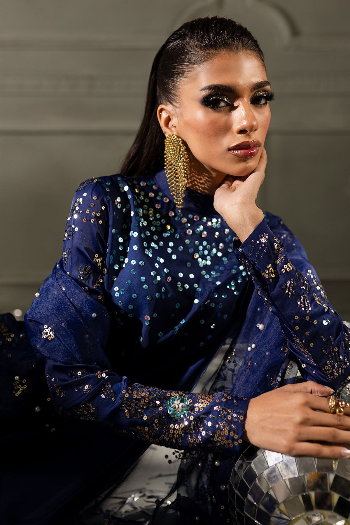 Nureh | Tiny Twinkles | Sunset Sparkle TW-07 -  Nureh Ladies Clothes - Original Designer Dress - House of Maryam