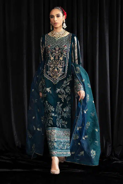 Nureh | Maya Velvet 23 | Lehar -  Nureh Formal - Original Designer Dress - House of Maryam