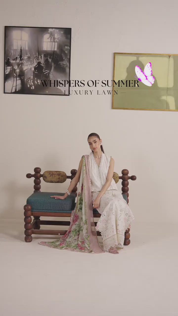 Neeshay | Whispers of Summer Luxury Lawn | IRIS, image 5