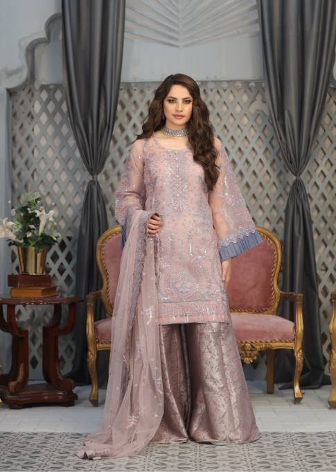Daud Abbas | Formals Collection | ELINOR -  Daud Abbas Formal - Original Designer Dress - House of Maryam