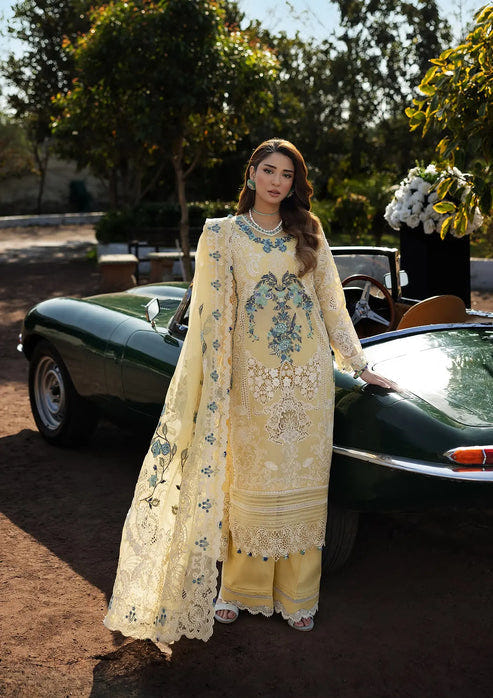 Kahf Premium | Luxury Lawn 25 | KLR-03 Sasha -  Kahf Premium Ladies Clothes - Original Designer Dress - House of Maryam