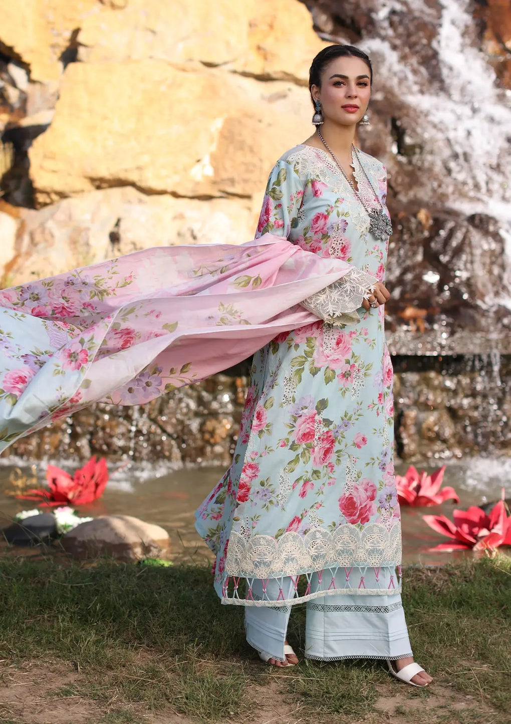 Elaf Premium | Prints Chikankari 24 | 04B GLACIELLA -  Elaf Premium Luxury - Original Designer Dress - House of Maryam
