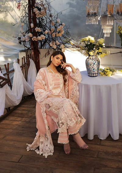 Kahf Premium | Luxury Lawn 25 | KLR-2A Olivia -  Kahf Premium Ladies Clothes - Original Designer Dress - House of Maryam