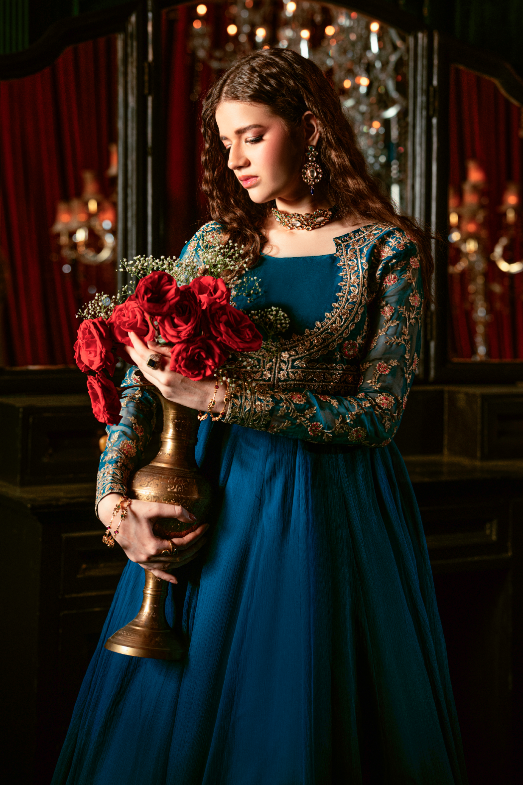 Hania & Umaimaz | Festive Collection | Mona -  Hania & Umaima  - Original Designer Dress - House of Maryam