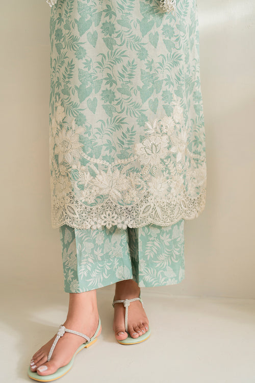 Baroque | Luxury Pret 24 | LAWN UF-677 -  Baroque Luxury - Original Designer Dress - House of Maryam