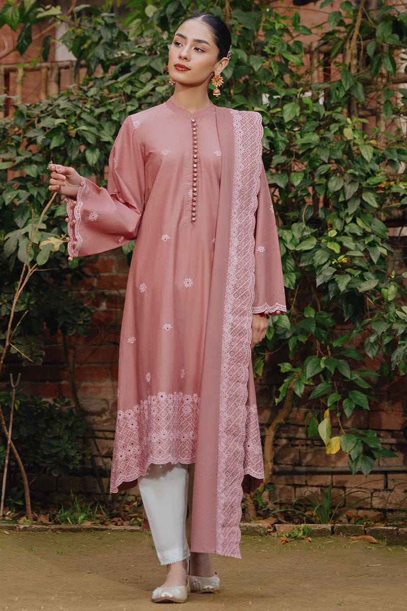 Cross Stitch | Exclusive Pret | Evening Sand-2 Piece (Shirt & Dupatta)