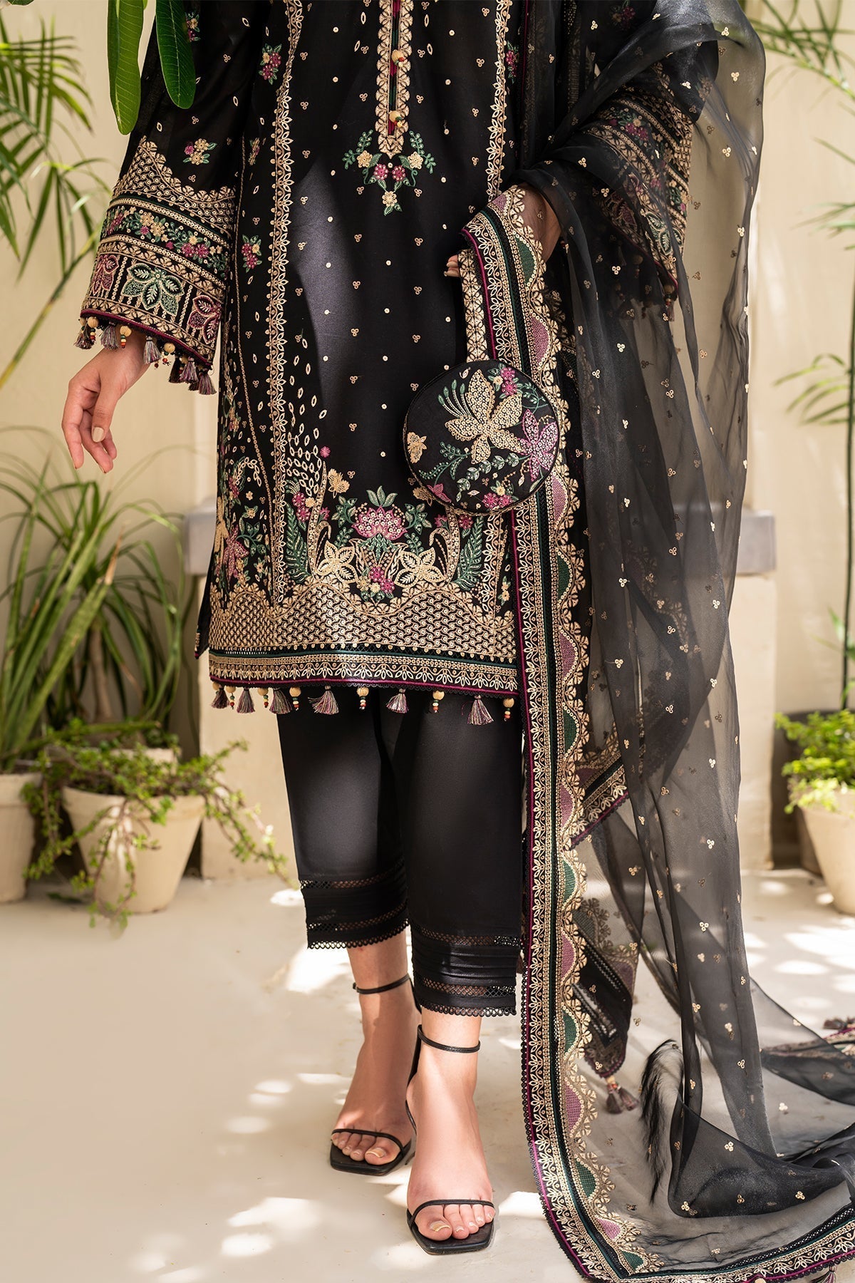 Jazmin | Irish Lawn SS 24 | D4 -  Jazmin Luxury - Original Designer Dress - House of Maryam