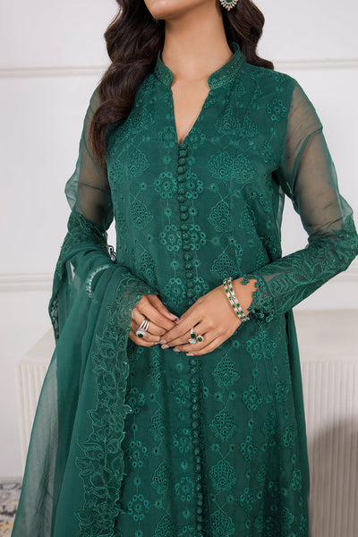 Baroque | Formals Collection | EMBROIDERED SCHIFFLI CHIFFON UF-339