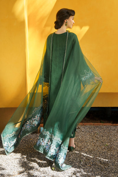 Baroque | Luxury Pret 24 | JACQUARD LAWN UF-572 -  Baroque Luxury - Original Designer Dress - House of Maryam
