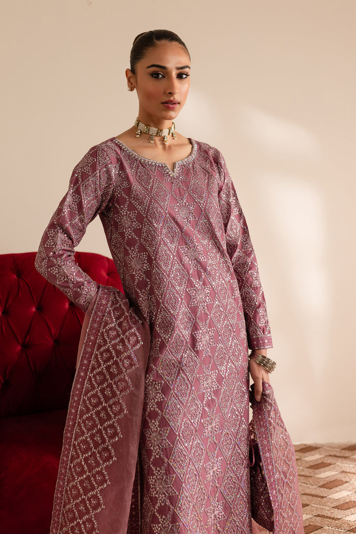 Batik | Reception Luxe Edit | Blush Mauve -  Batik Ladies Clothes - Original Designer Dress - House of Maryam