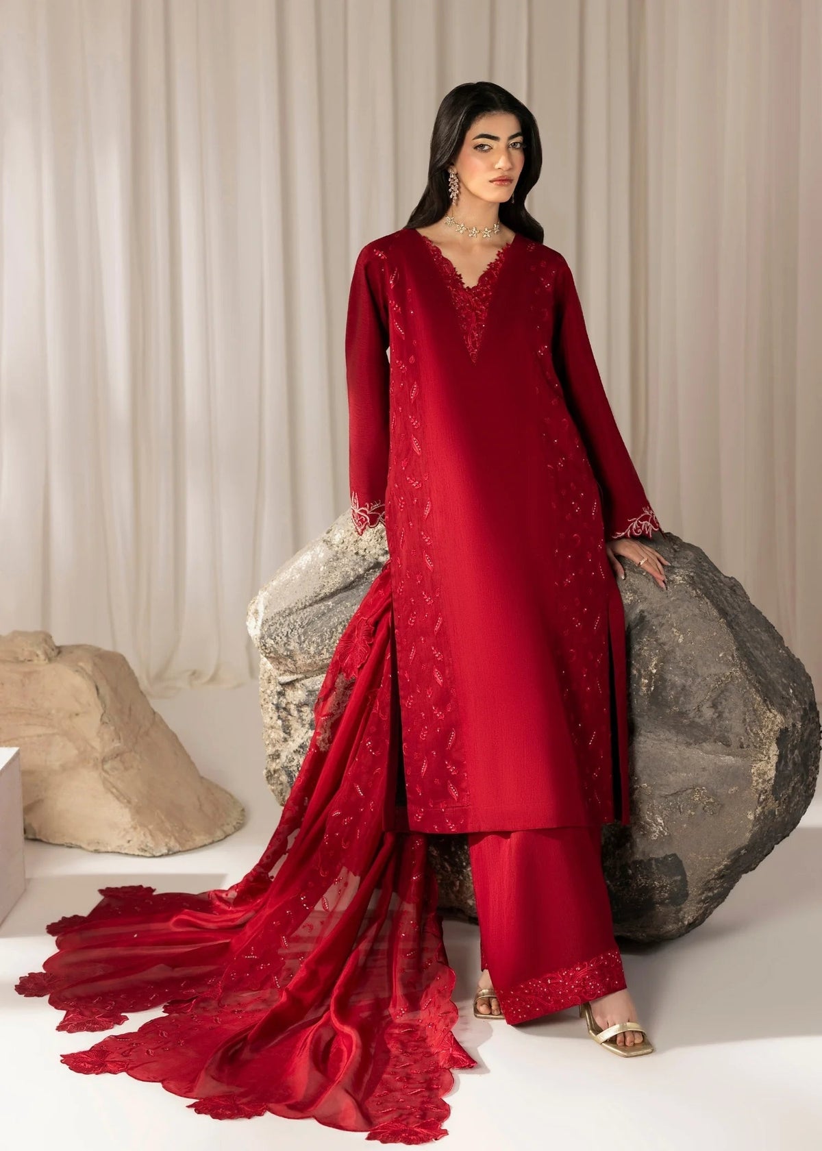 Jamnii | Silk Atelier Pret 26 | CHERRY BLOOM, image 3