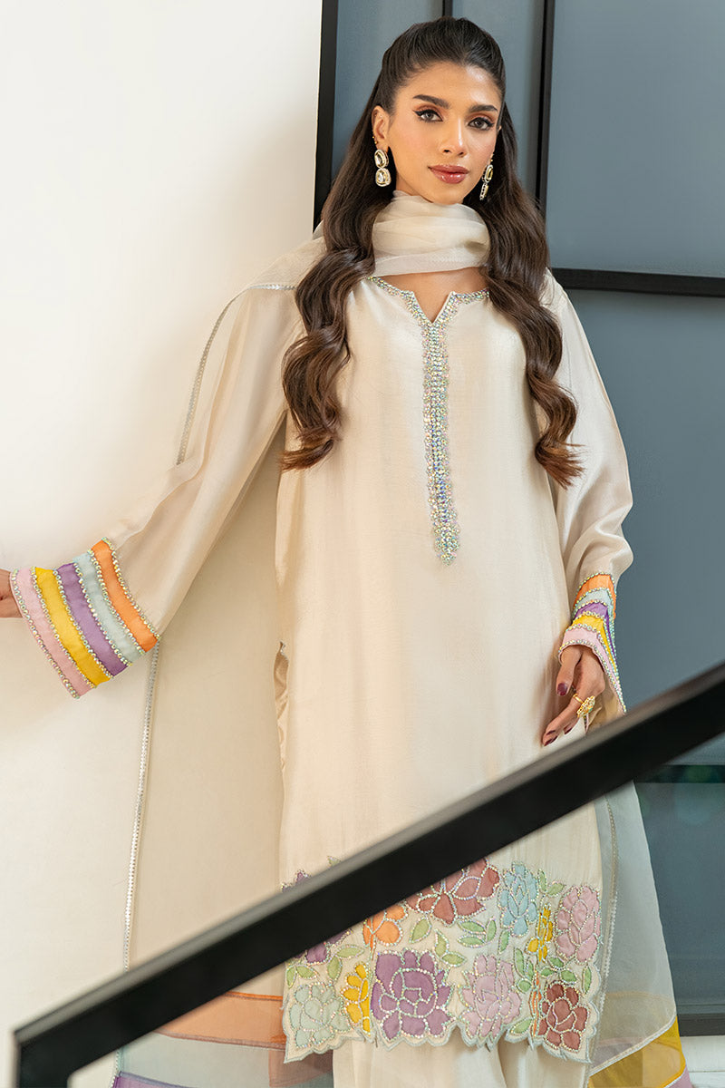 Chic Ophicial | Celenia Pret | Ivory Rose -  Chic Ophicial Ladies Clothes -  House of Maryam