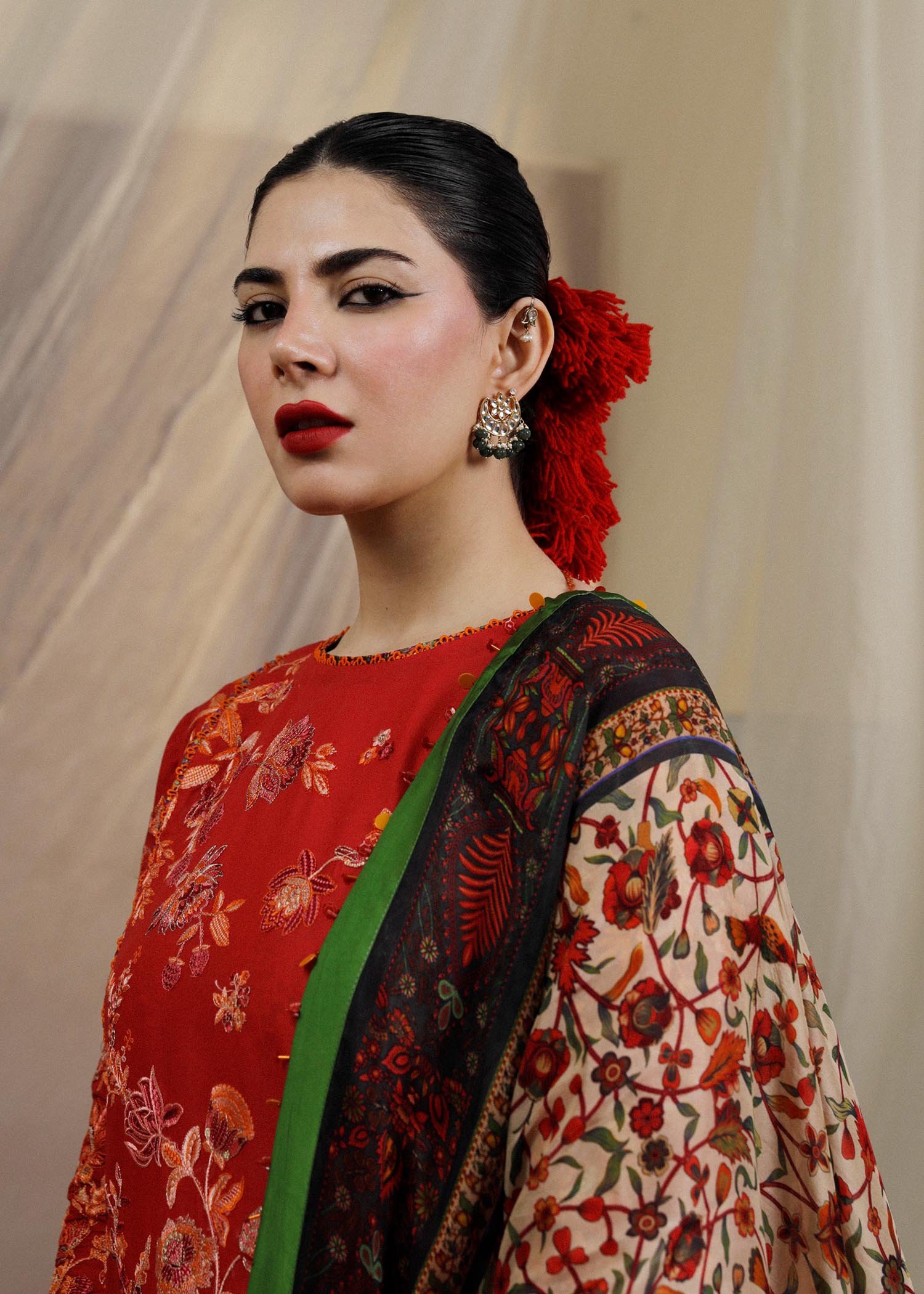 Hussain Rehar | Lawn SS 2023 | Berry by Designer Hussain Rehar - House of Maryam - Pakistani Designer Ethnic Wear in {{ shop.shopifyCountryName }}