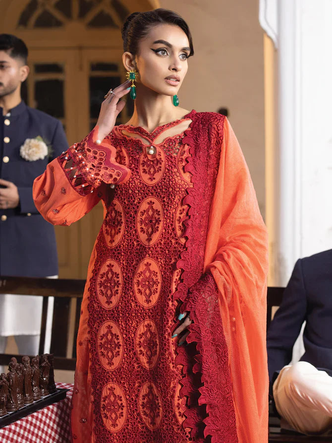 Faiza Faisal | Maya Luxury Lawn | Paula by Faiza Faisal - House of Maryam