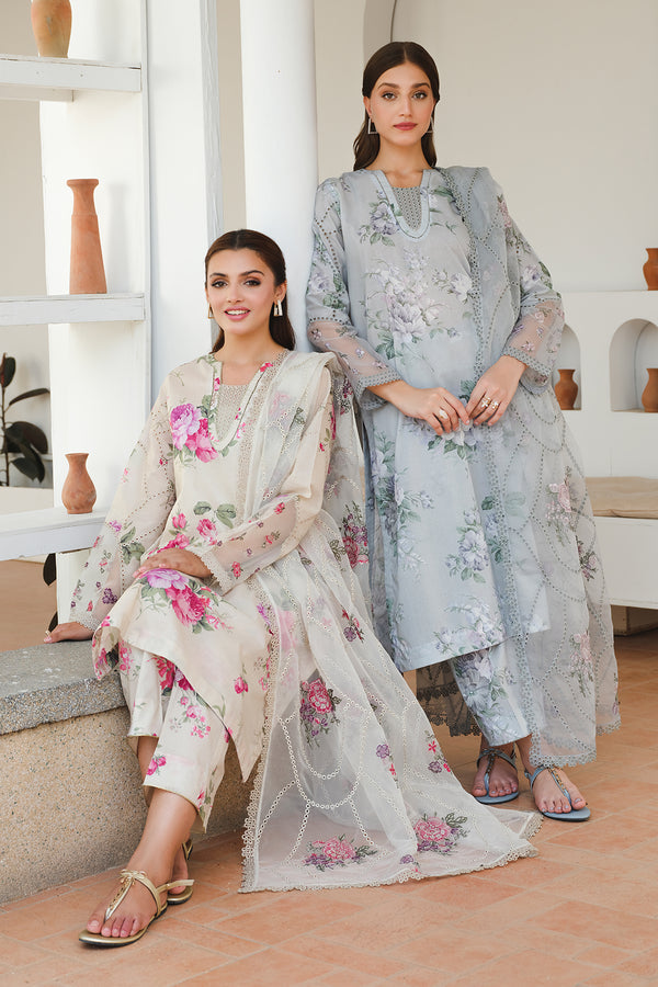 Baroque | Luxury Pret 24 | LAWN UF-652 -  Baroque Luxury - Original Designer Dress - House of Maryam
