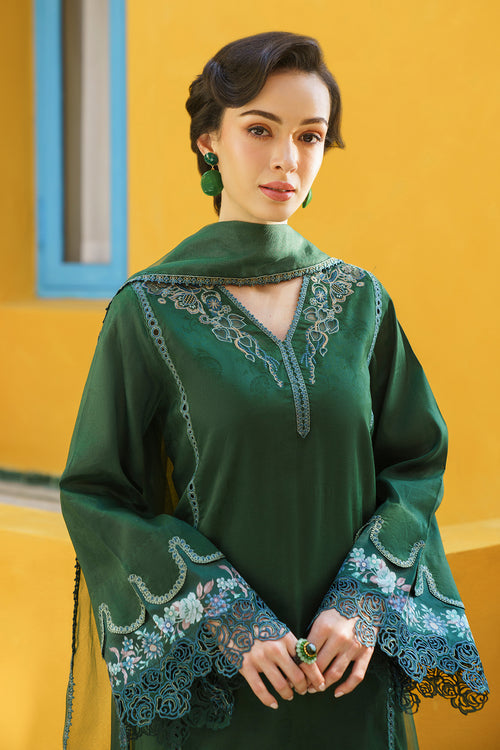 Baroque | Luxury Pret 24 | JACQUARD LAWN UF-572 -  Baroque Luxury - Original Designer Dress - House of Maryam