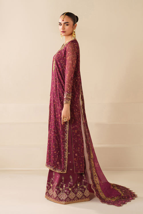 Baroque | Formals Collection | EMBROIDERED CHIFFON UF-4277, image 4
