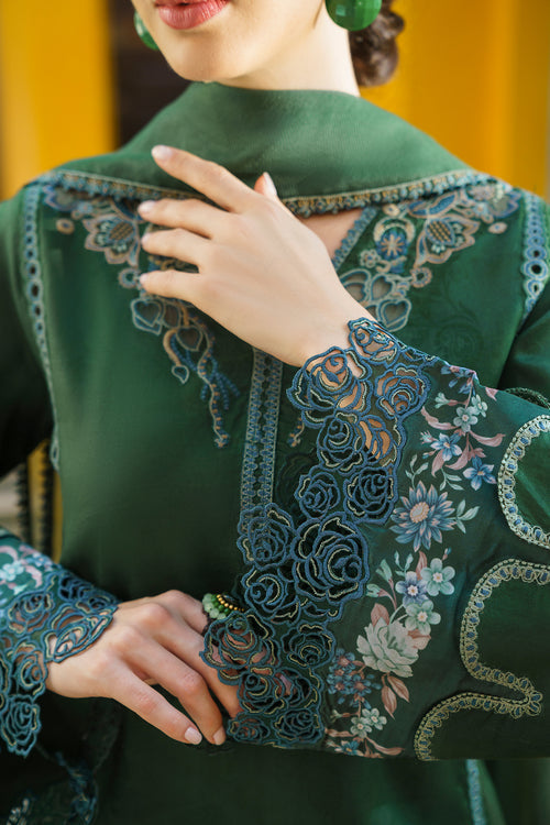 Baroque | Luxury Pret 24 | JACQUARD LAWN UF-572 -  Baroque Luxury - Original Designer Dress - House of Maryam