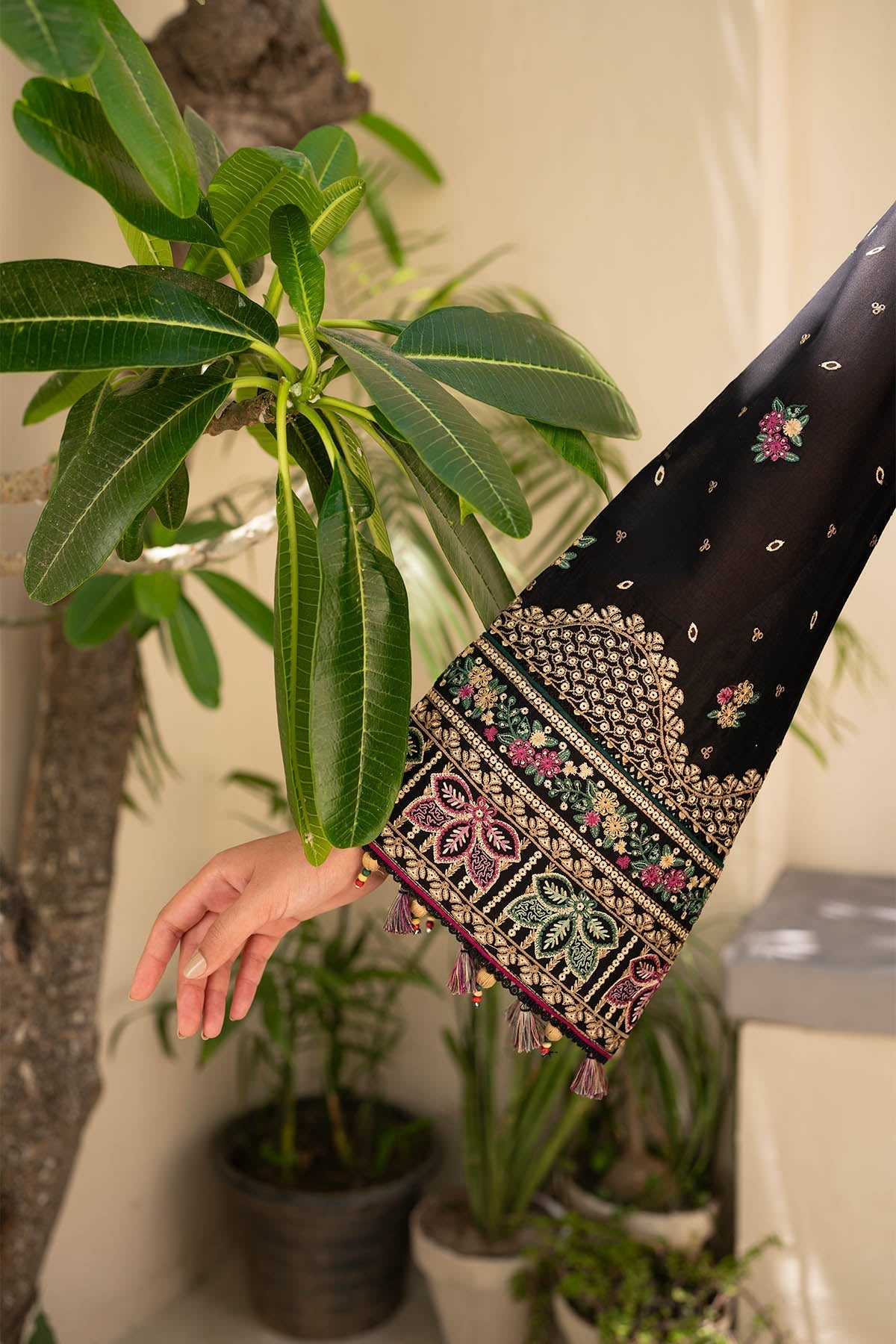 Jazmin | Irish Lawn SS 24 | D4 -  Jazmin Luxury - Original Designer Dress - House of Maryam