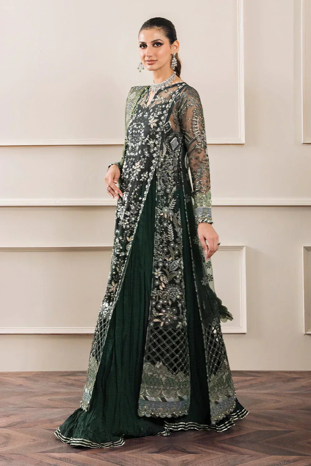 Baroque | Chantelle Embroidered Collection | CH12-05 -  Baroque Bridal - Original Designer Dress - House of Maryam
