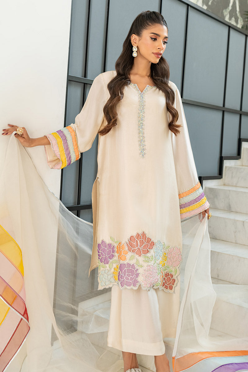 Chic Ophicial | Celenia Pret | Ivory Rose -  Chic Ophicial Ladies Clothes -  House of Maryam