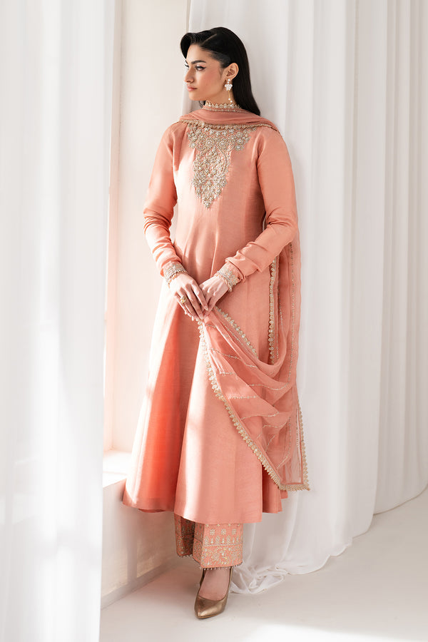 Baroque | Luxury Pret 25 | EMBROIDERED CHIFFON PR-1099, image 3