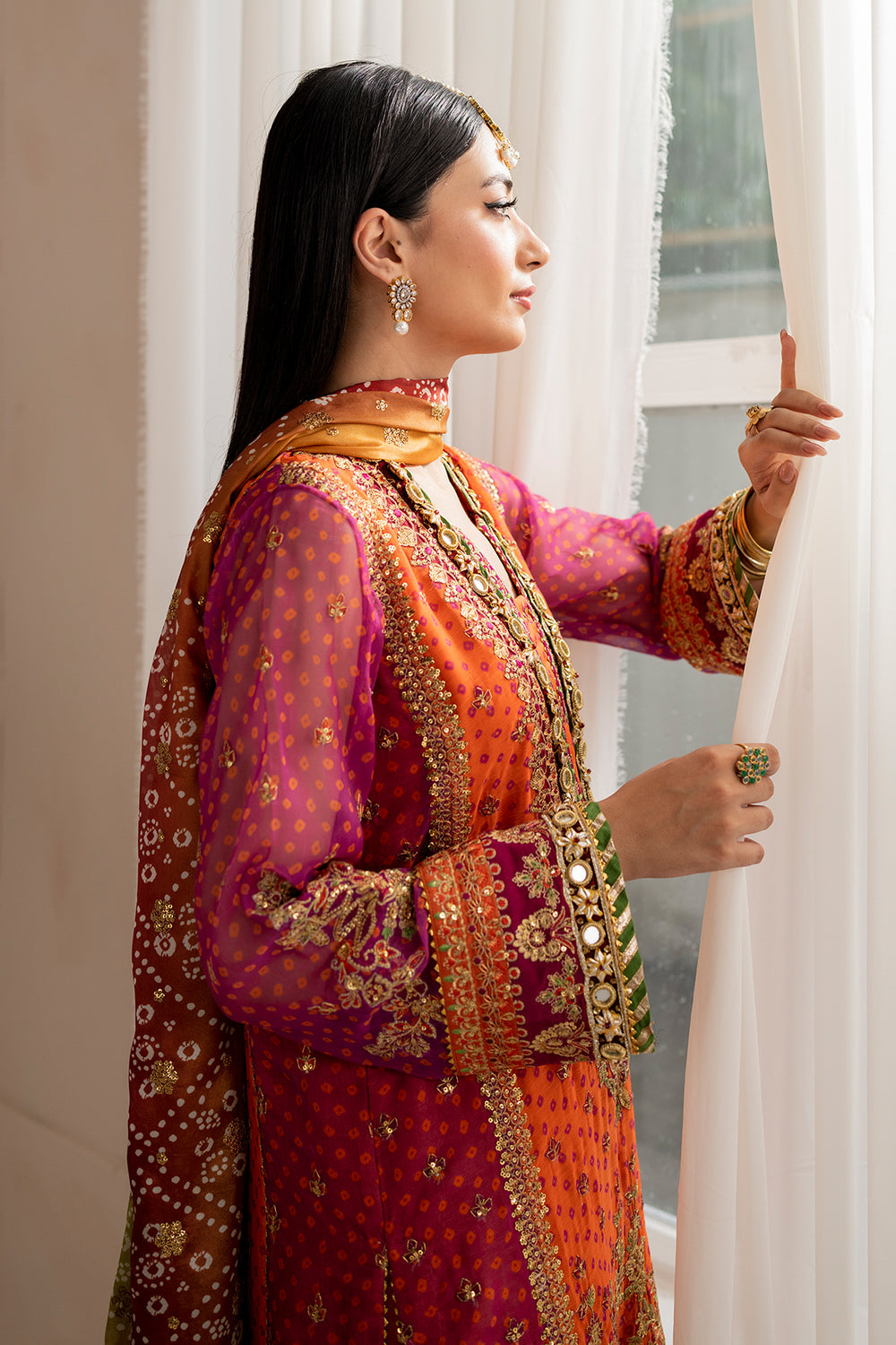 Baroque | Formals Collection | EMBROIDERED CHIFFON UF-706, image 3