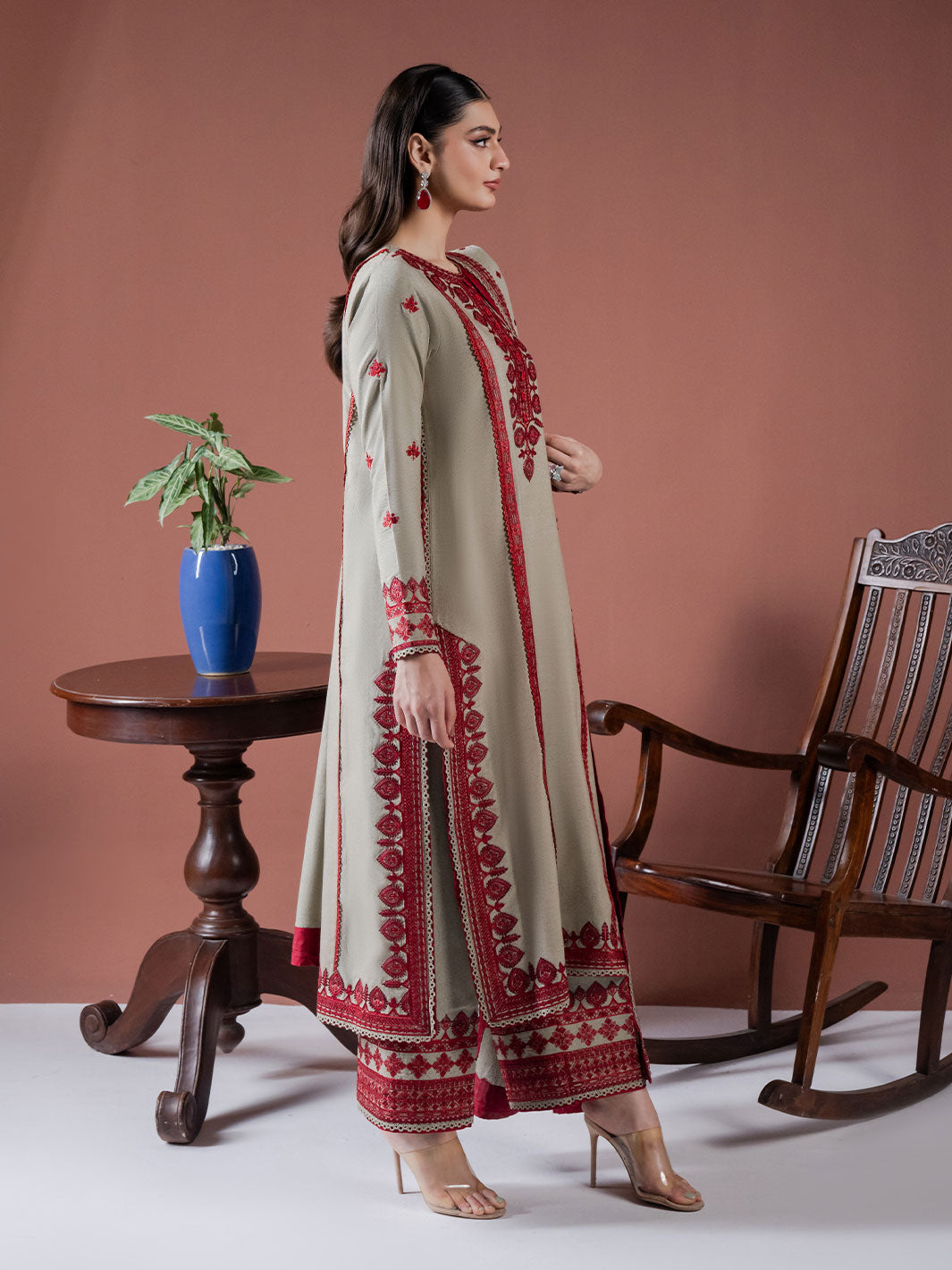 Faiza Faisal | Winter Edit 2024 | SAFFA -  Faiza Faisal Ladies Clothes - Original Designer Dress - House of Maryam