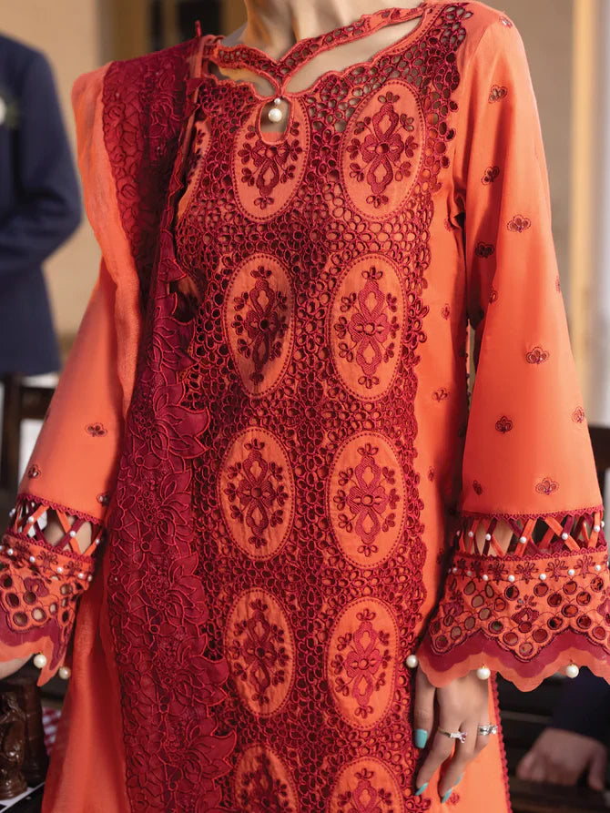 Faiza Faisal | Maya Luxury Lawn | Paula -  Faiza Faisal Luxury - Original Designer Dress - House of Maryam