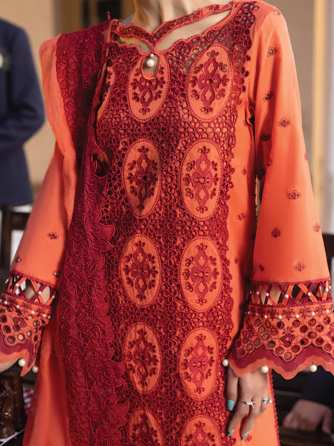 Faiza Faisal | Maya Luxury Lawn | Paula by Faiza Faisal - House of Maryam