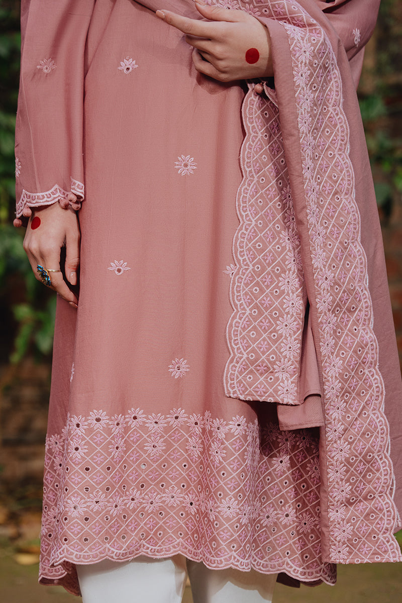 Cross Stitch | Exclusive Pret | Evening Sand-2 Piece (Shirt & Dupatta), image 3