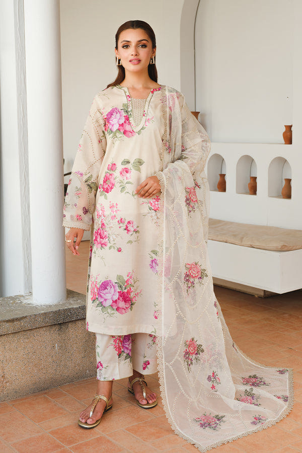 Baroque | Luxury Pret 24 | LAWN UF-652 -  Baroque Luxury - Original Designer Dress - House of Maryam