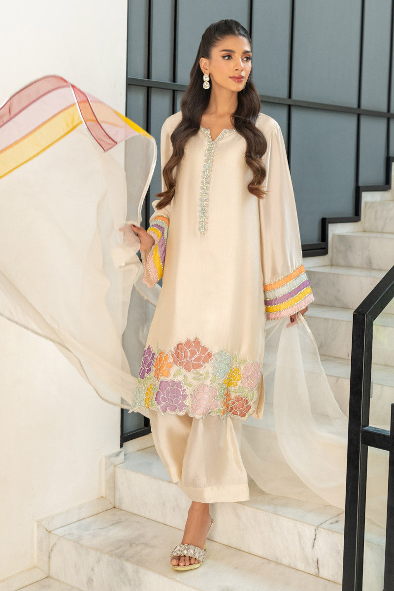 Chic Ophicial | Celenia Pret | Ivory Rose -  Chic Ophicial Ladies Clothes -  House of Maryam