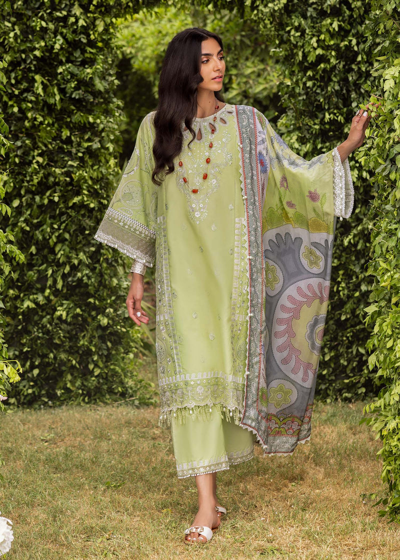 Sadaf Fawad Khan | Lawn 24 | Gina (B) by Designer Sadaf Fawad Khan - House of Maryam - Pakistani Designer Ethnic Wear in {{ shop.shopifyCountryName }}