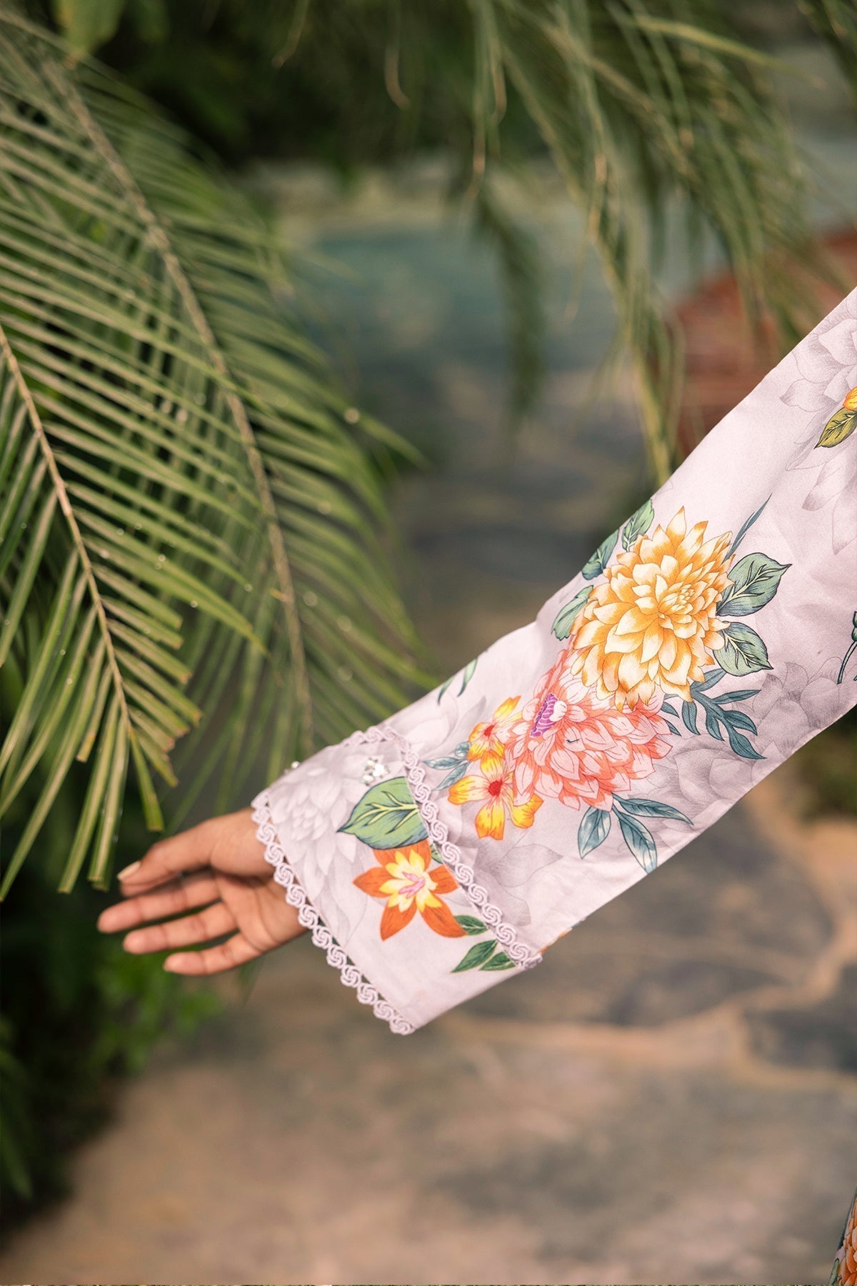 Alizeh | Sheen Lawn Prints 24 | FIONA -  Alizeh Casuals - Original Designer Dress - House of Maryam